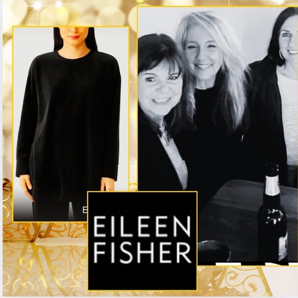 Eileen Fisher,SINFULLY SOFT Pull-Over
Velvety Top,Excellent Condition, Size S - Picture 2 of 11